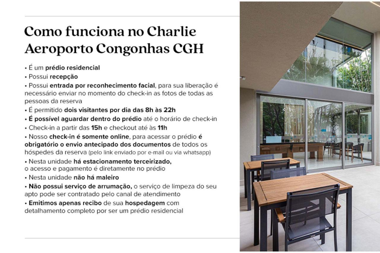 Charlie Aeroporto Congonhas Cgh Διαμέρισμα Σάο Πάολο Εξωτερικό φωτογραφία