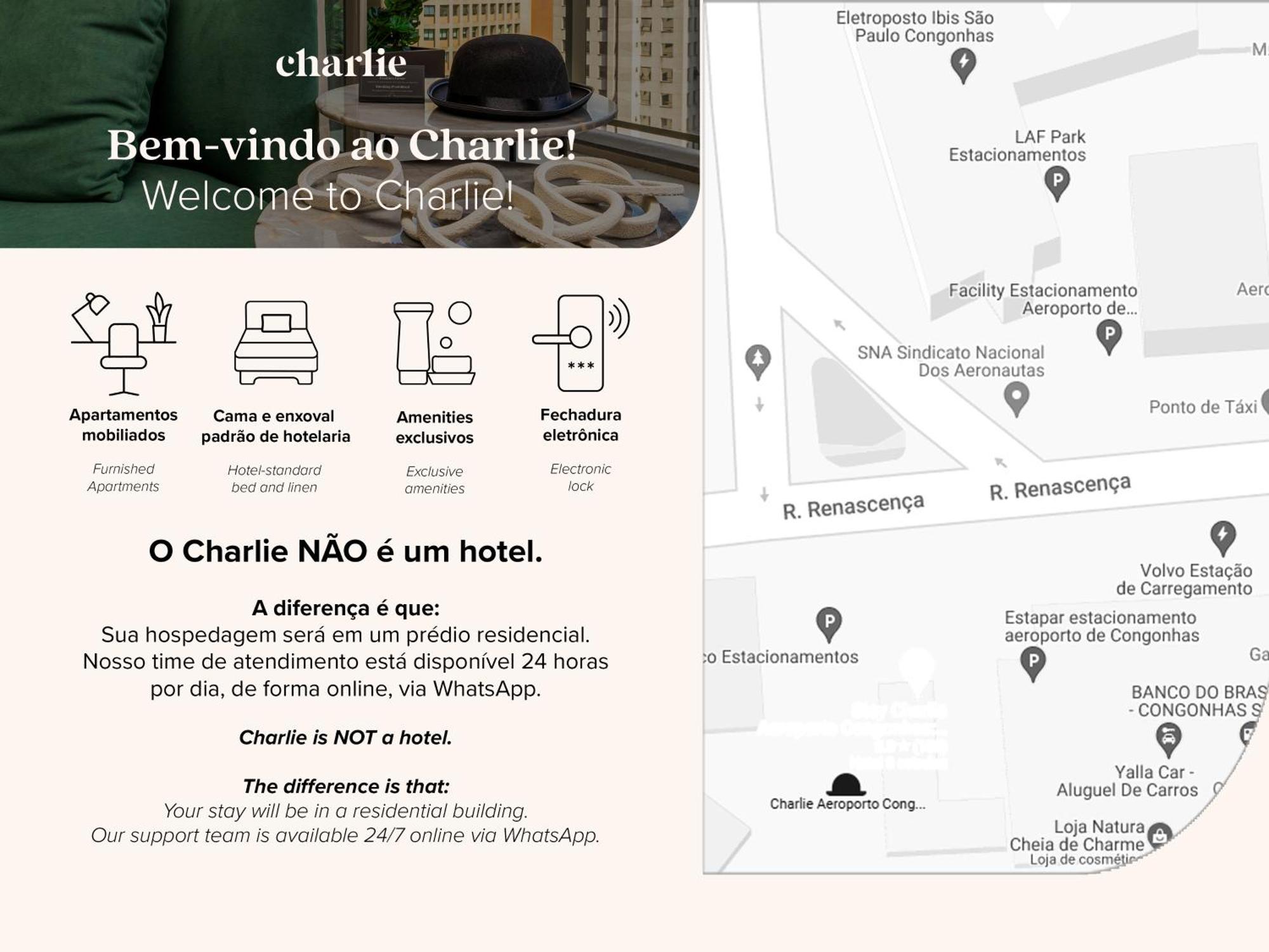 Charlie Aeroporto Congonhas Cgh Διαμέρισμα Σάο Πάολο Εξωτερικό φωτογραφία